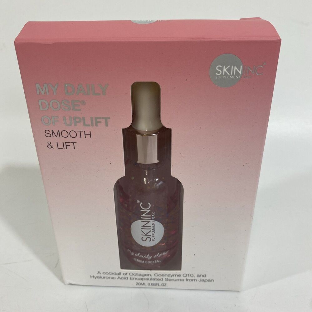 Skin inc‎ My Daily Dose Of Uplift Smooth & Lift .68oz/20mL retail $65 NEW SEALED